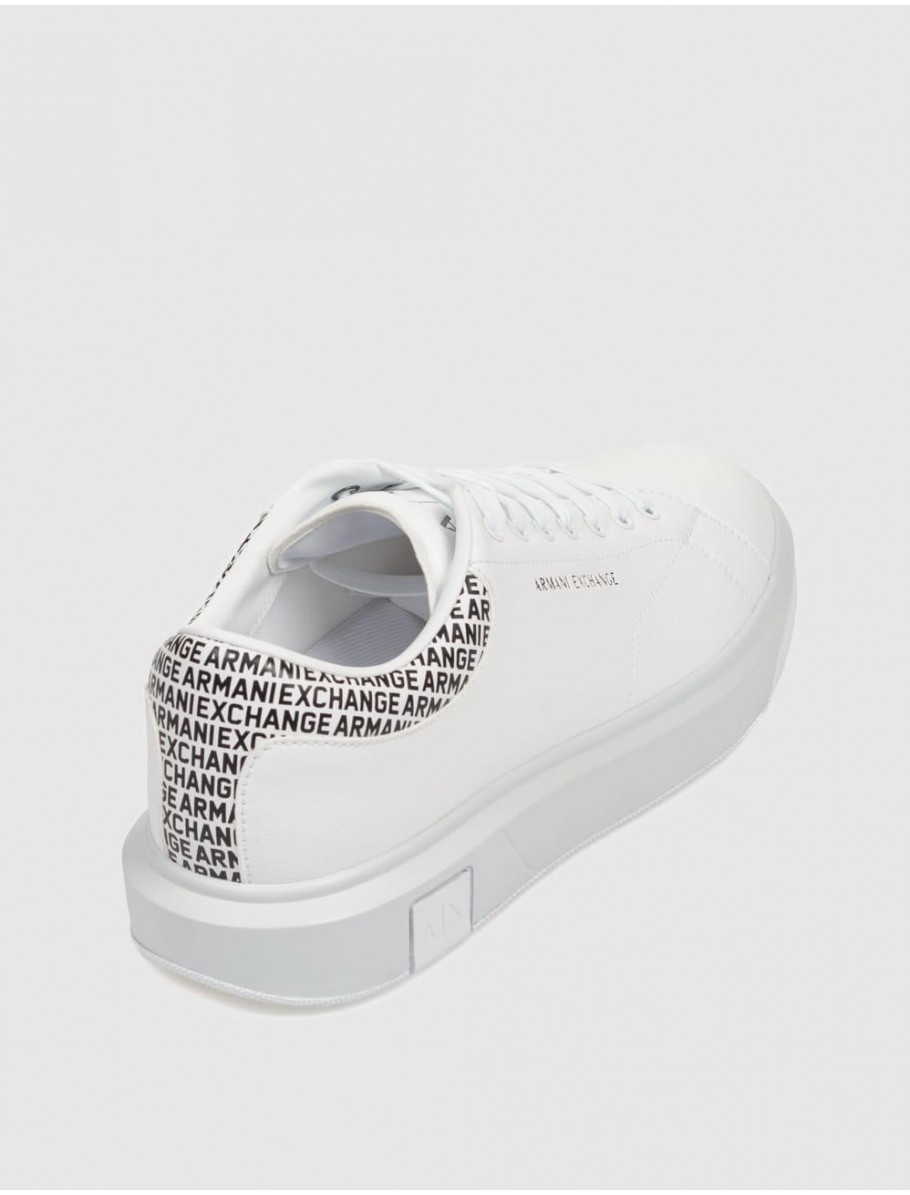 ZAPATILLA ARMANI EXCHANGE XUX123 BLANCO