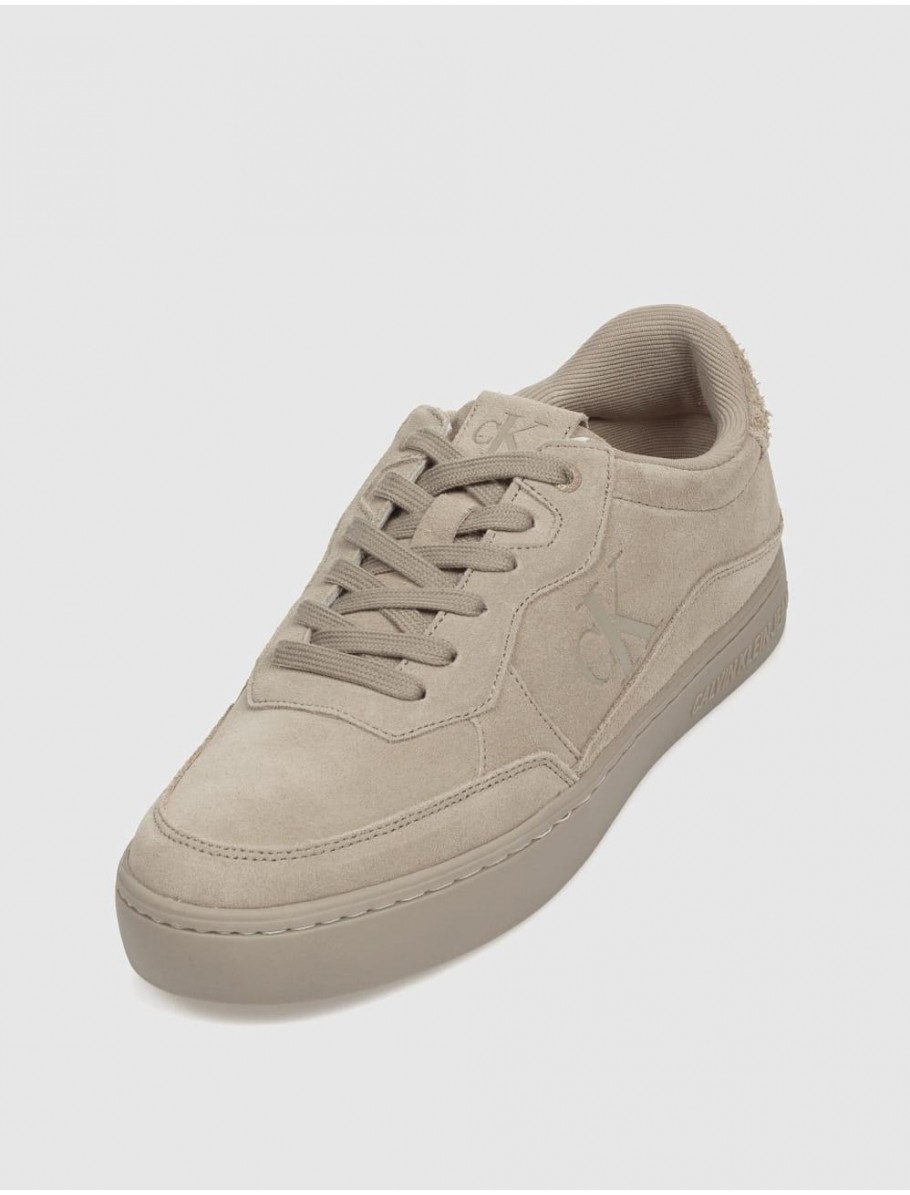 ZAPATILLA CALVIN KLEIN CLASSIC CUPSOLE ICONIC SNK TAUPE