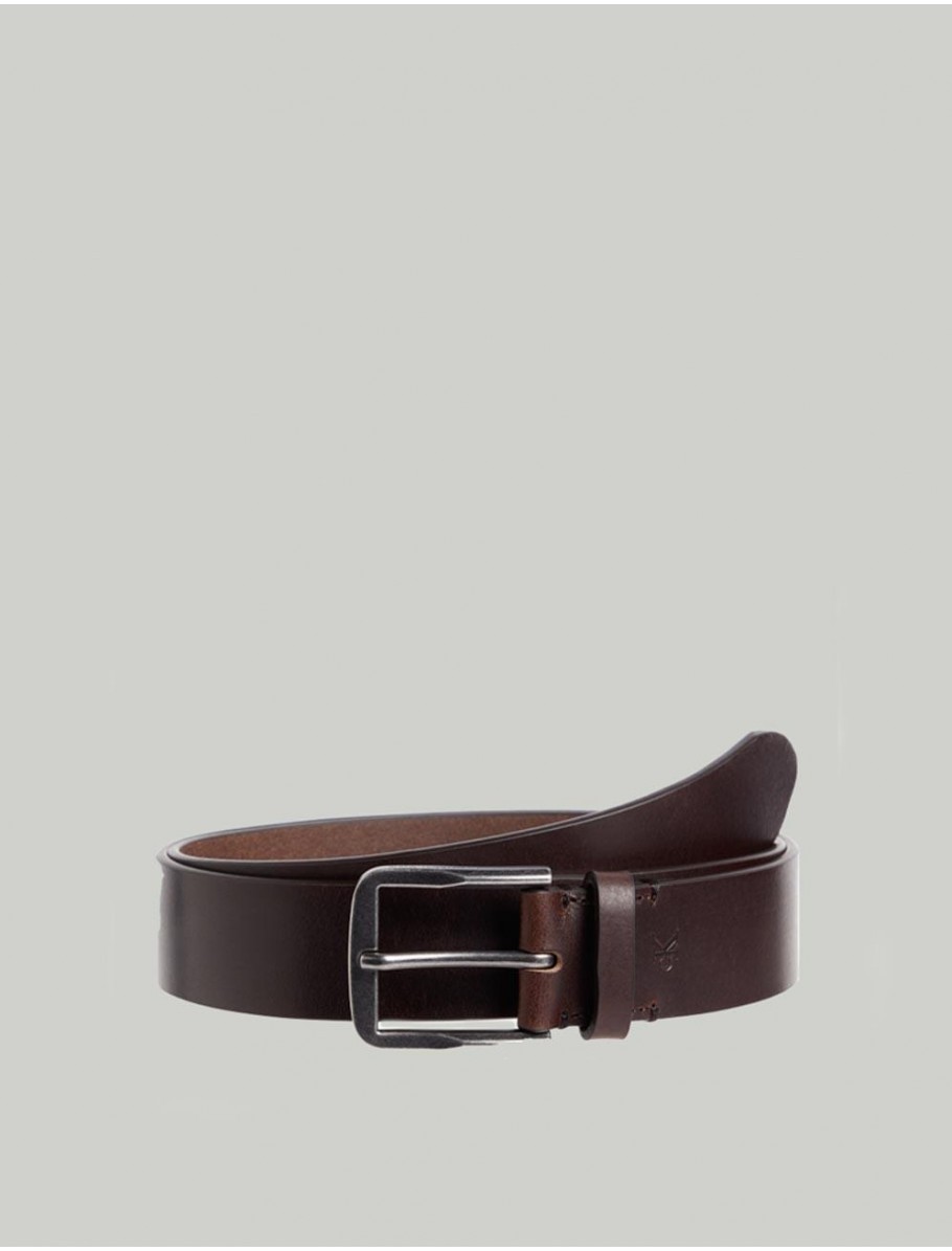 CINTURoN CALVIN KLEIN CLASSIC FLAT R LTHR BELT 35MM CUERO
