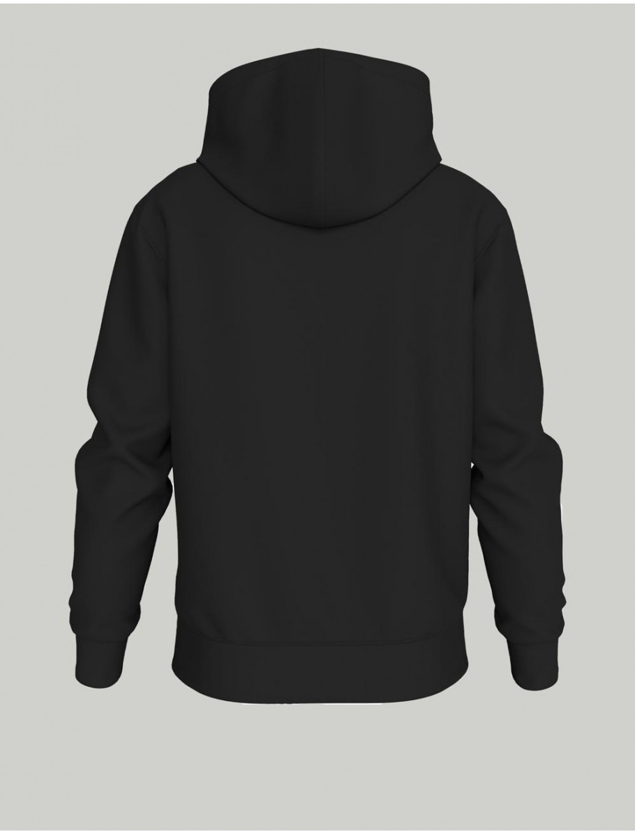 SUDADERA CALVIN KLEIN DISTRESSED MONOLOGOHOODIE NEGRO