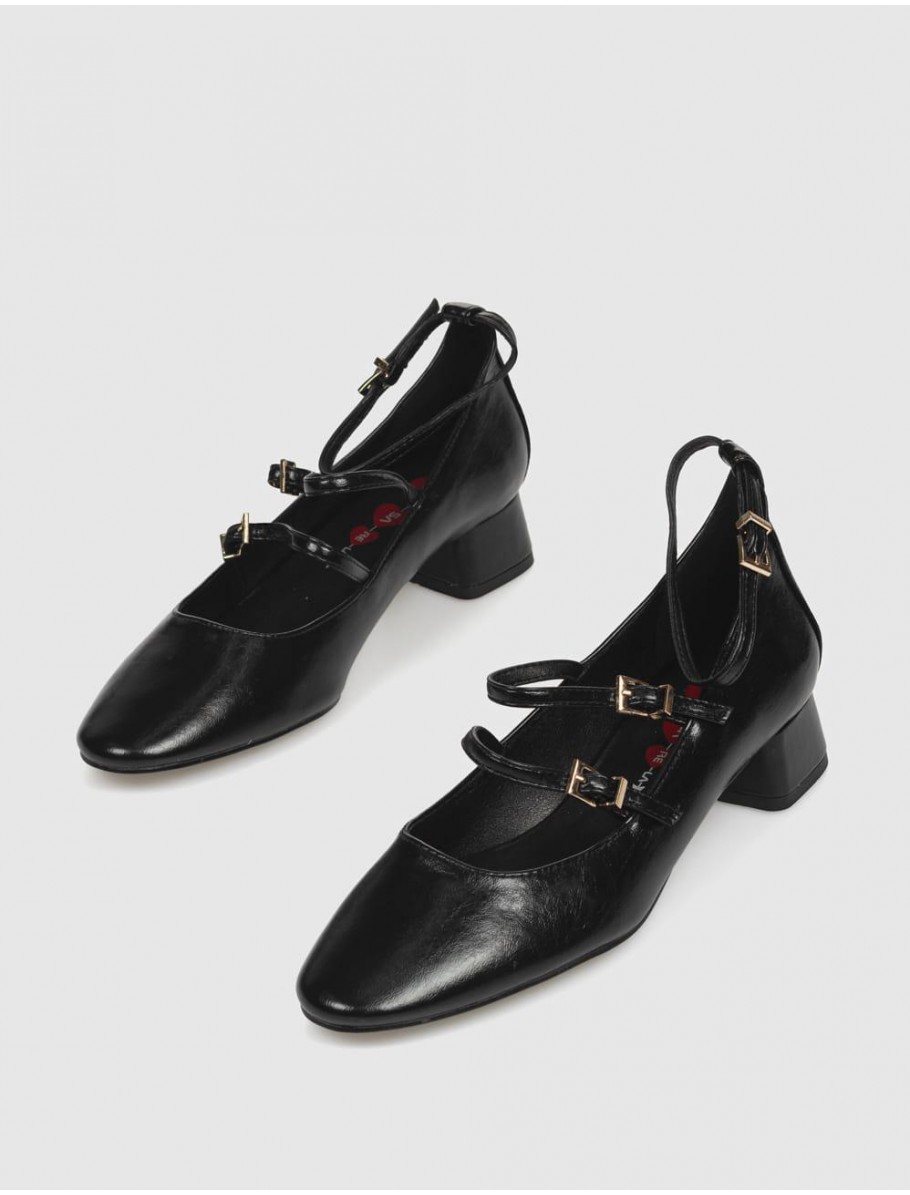 ZAPATO PASARELA M4665 NEGRO