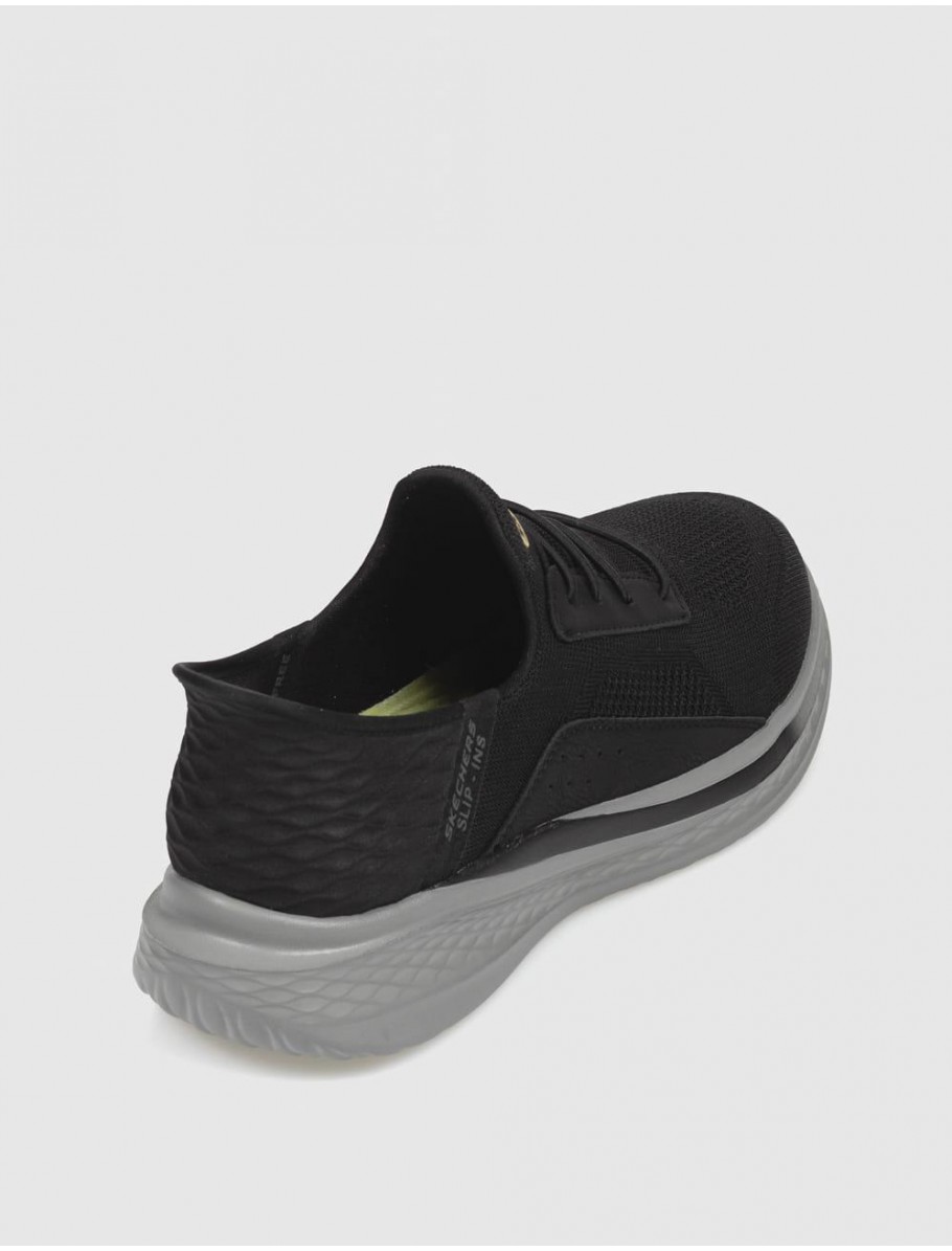 ZAPATILLA SKECHERS SLADE NEGRO