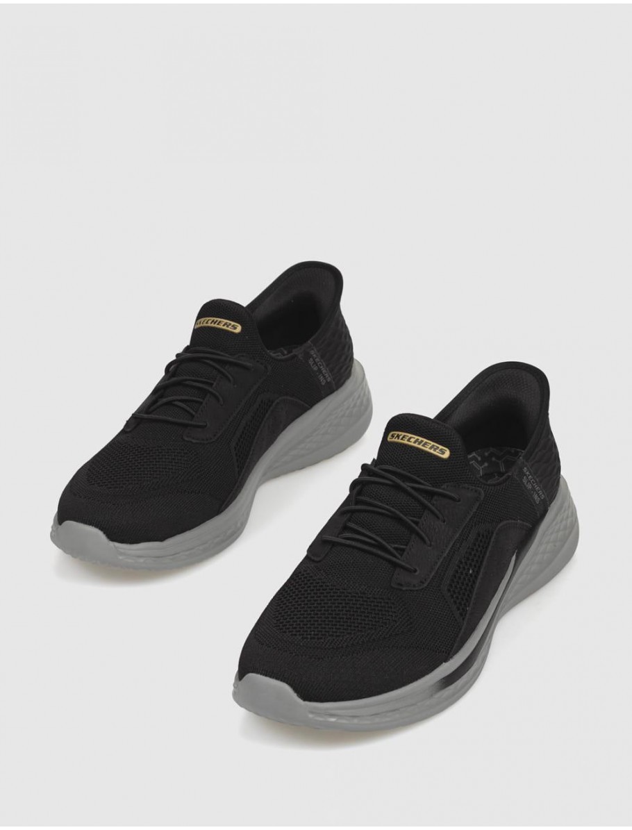 ZAPATILLA SKECHERS SLADE NEGRO