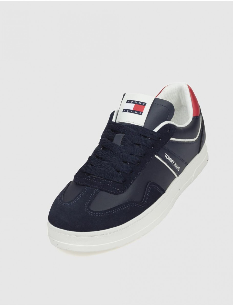 ZAPATILLA TOMMY HILFIGER THE GREENWHICH RETRO MARINO