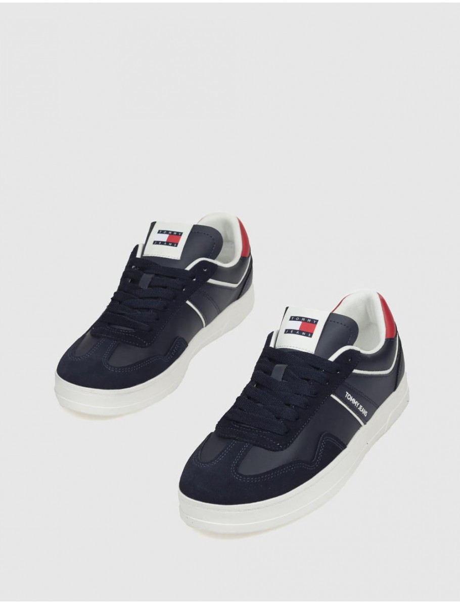 ZAPATILLA TOMMY HILFIGER THE GREENWHICH RETRO MARINO