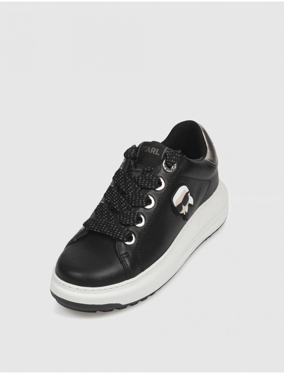 ZAPATILLA KARL LAGERFED KAPRI LUG KARL NFT LO LACE NEGRO