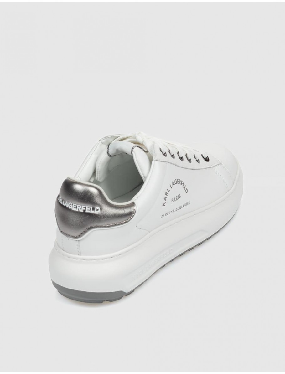 ZAPATILLA KARL LAGERFED KAPRI LUG MAISON KARL LACE BLANCO