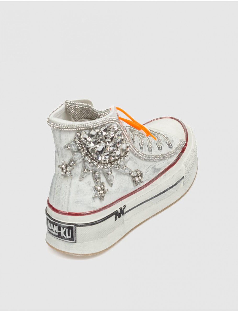 ZAPATILLA ABOTINADA NAN KU NA 03 BLANCO