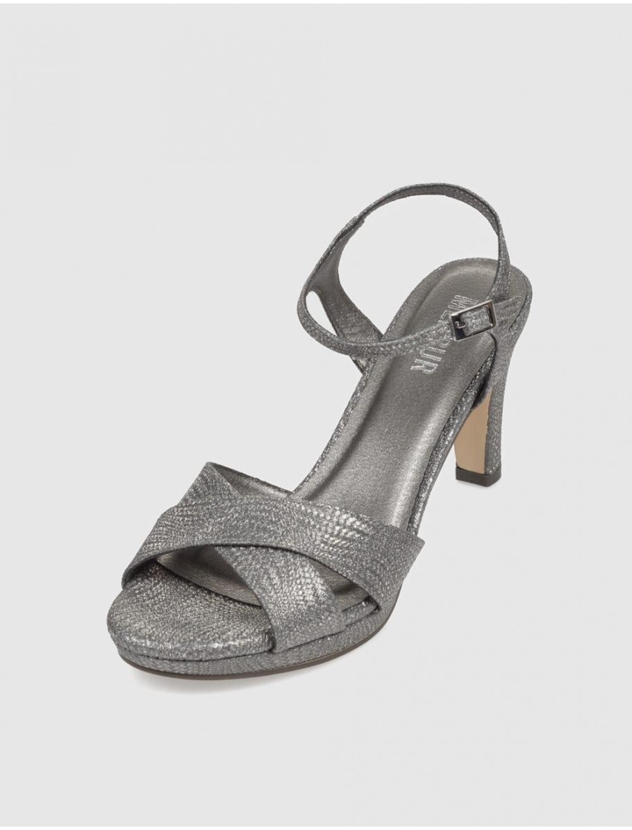 SANDALIA MENBUR DHARMA 25681 PLOMO