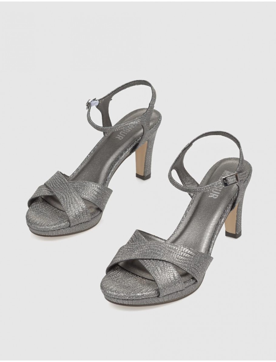 SANDALIA MENBUR DHARMA 25681 PLOMO