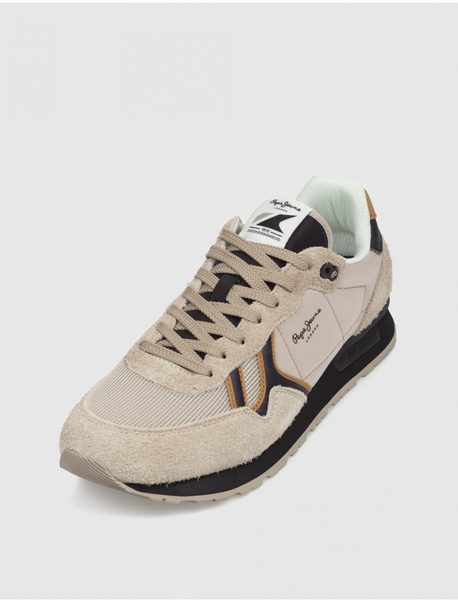ZAPATILLA PEPE JEANS BRIT FUN BEIG