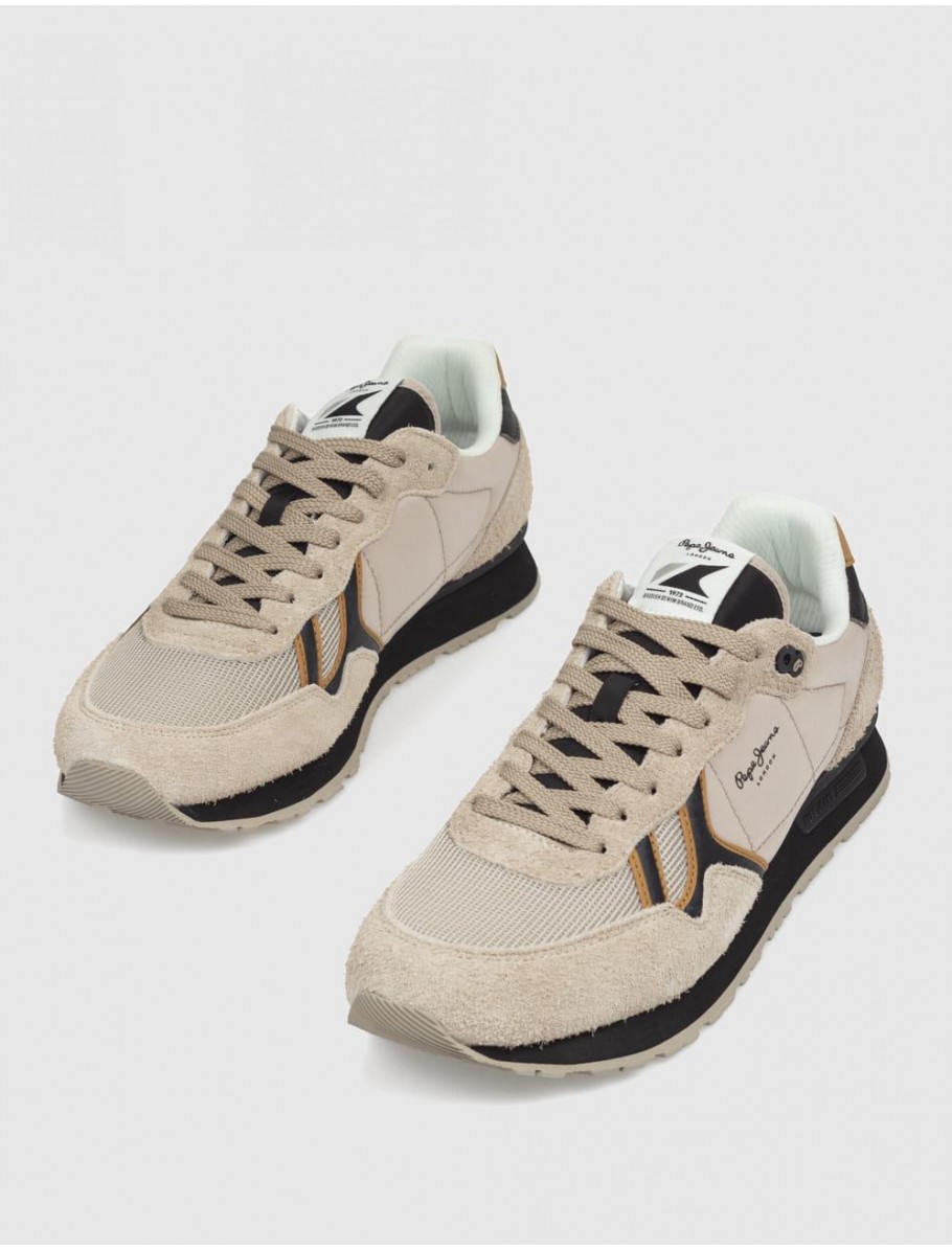 ZAPATILLA PEPE JEANS BRIT FUN BEIG