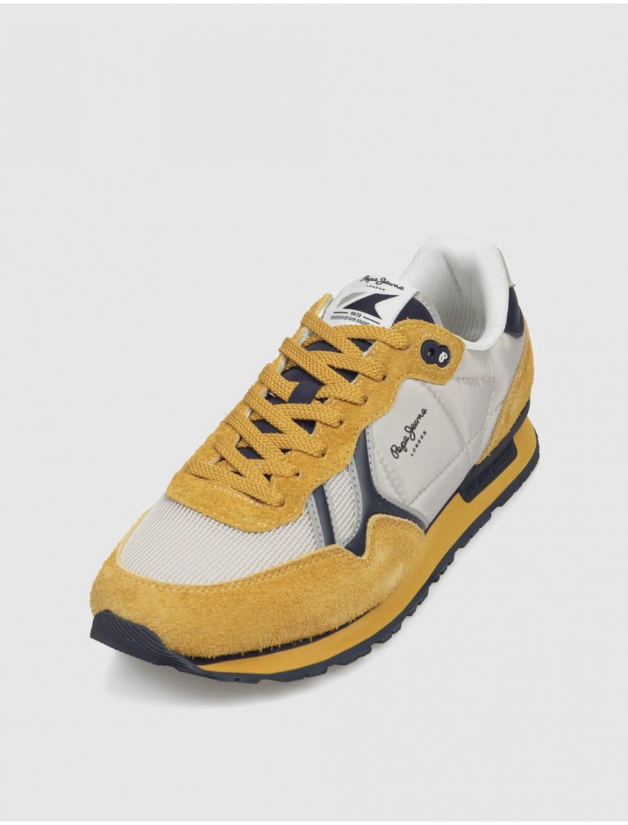 ZAPATILLA PEPE JEANS BRIT FUN AMARILLO