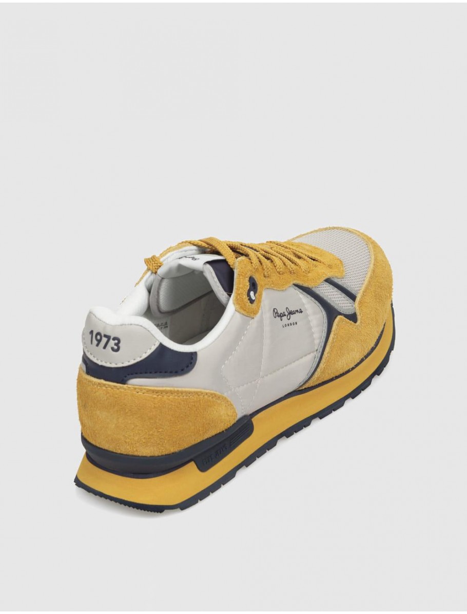 ZAPATILLA PEPE JEANS BRIT FUN AMARILLO