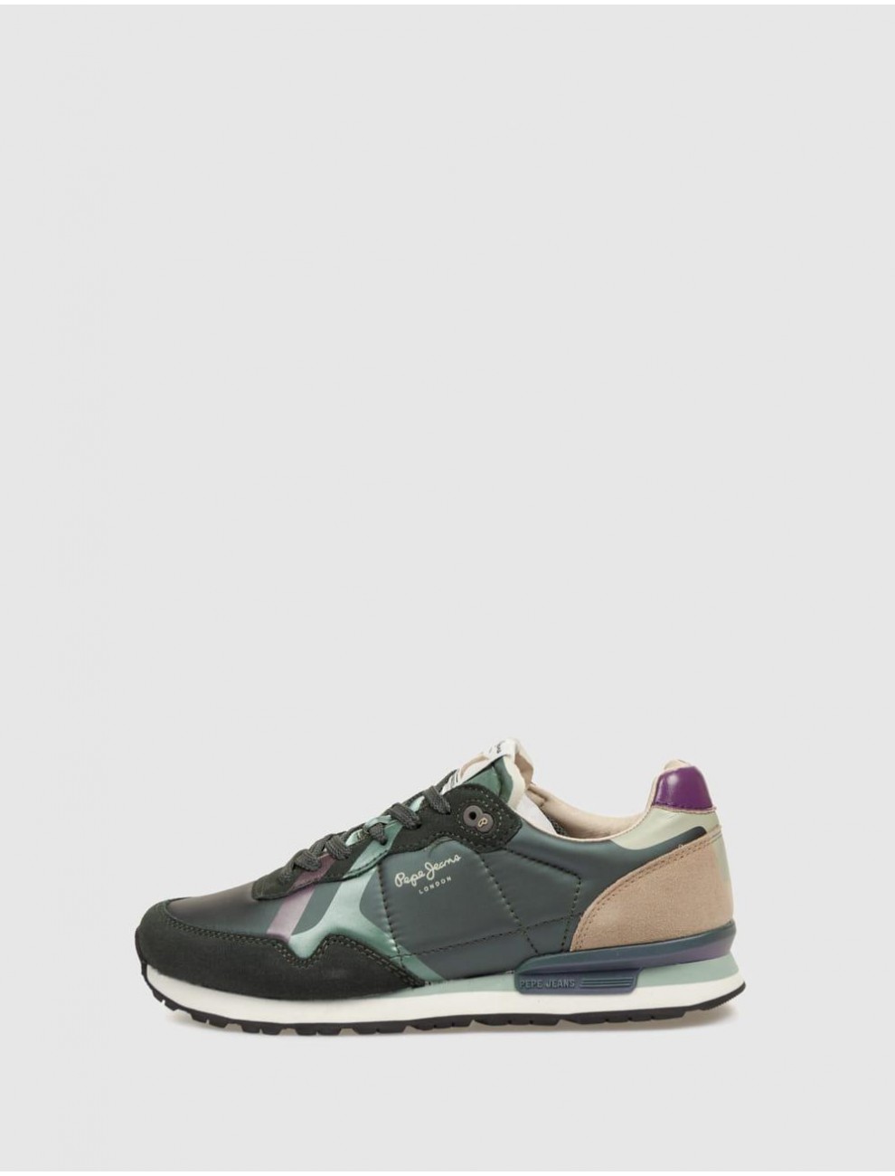 ZAPATILLA PEPE JEANS BRIT PRINTS VERDE