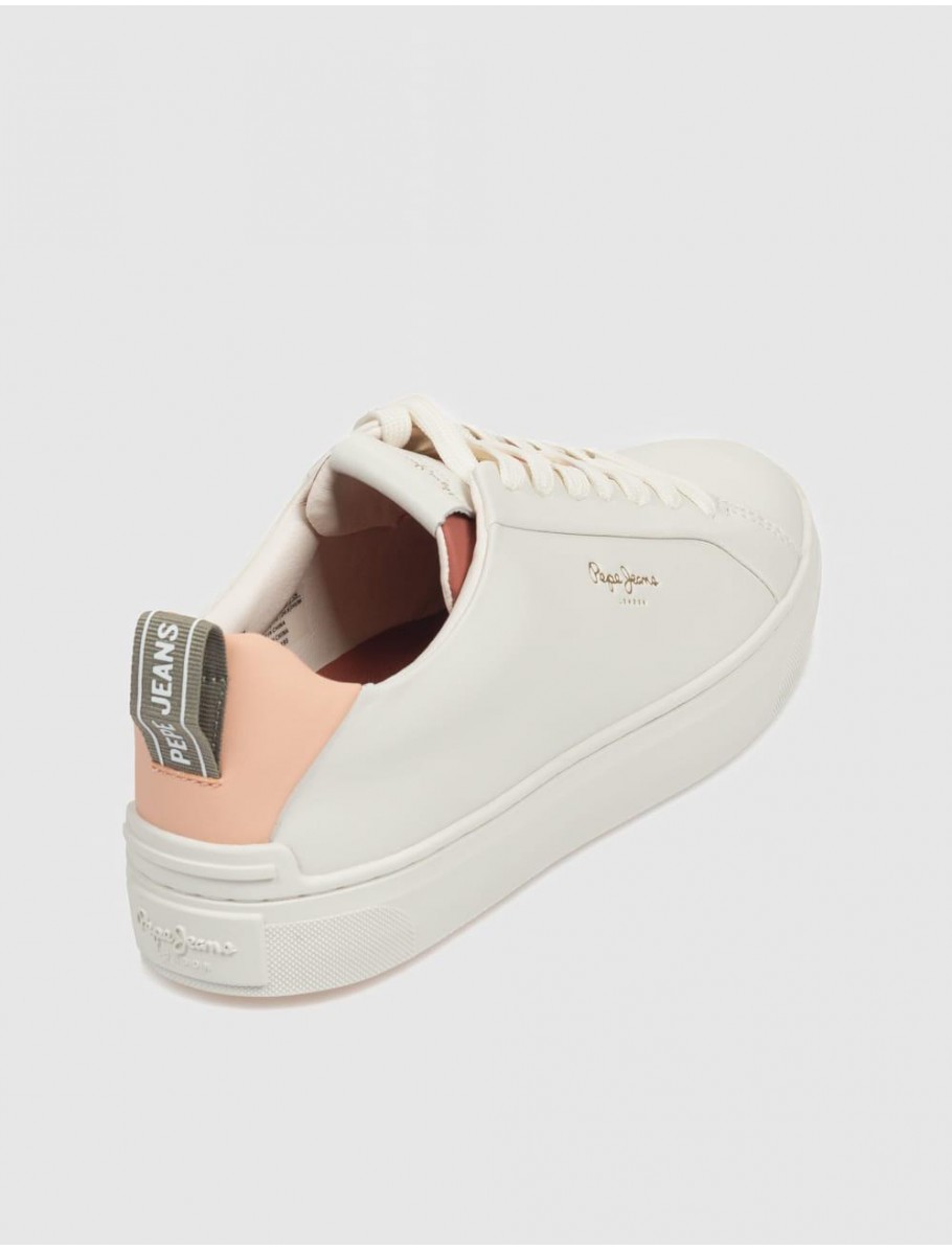 ZAPATILLA PEPE JEANS CAMDEN TEX BLANCO