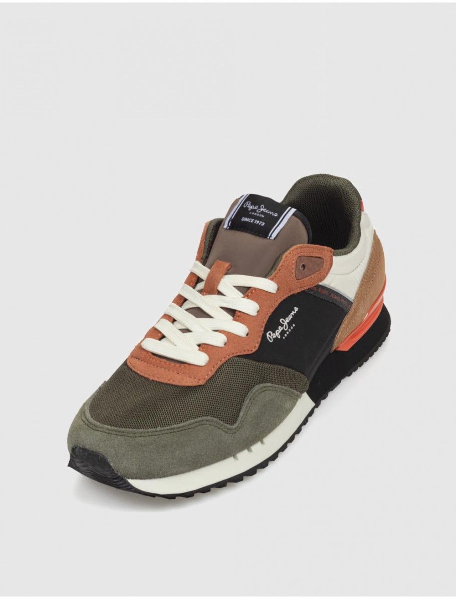 ZAPATILLA PEPE JEANS LONDON GRADE M VERDE