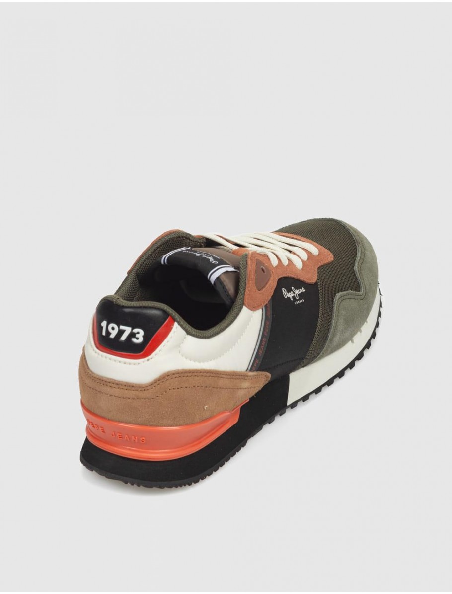 ZAPATILLA PEPE JEANS LONDON GRADE M VERDE