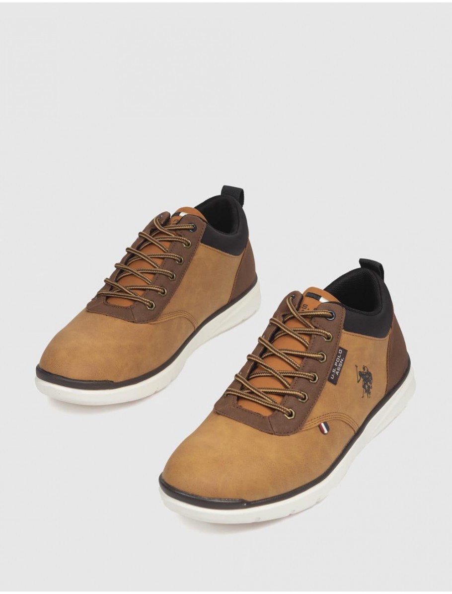 ZAPATILLA US POLO ASSN YGOR009M CaMEL