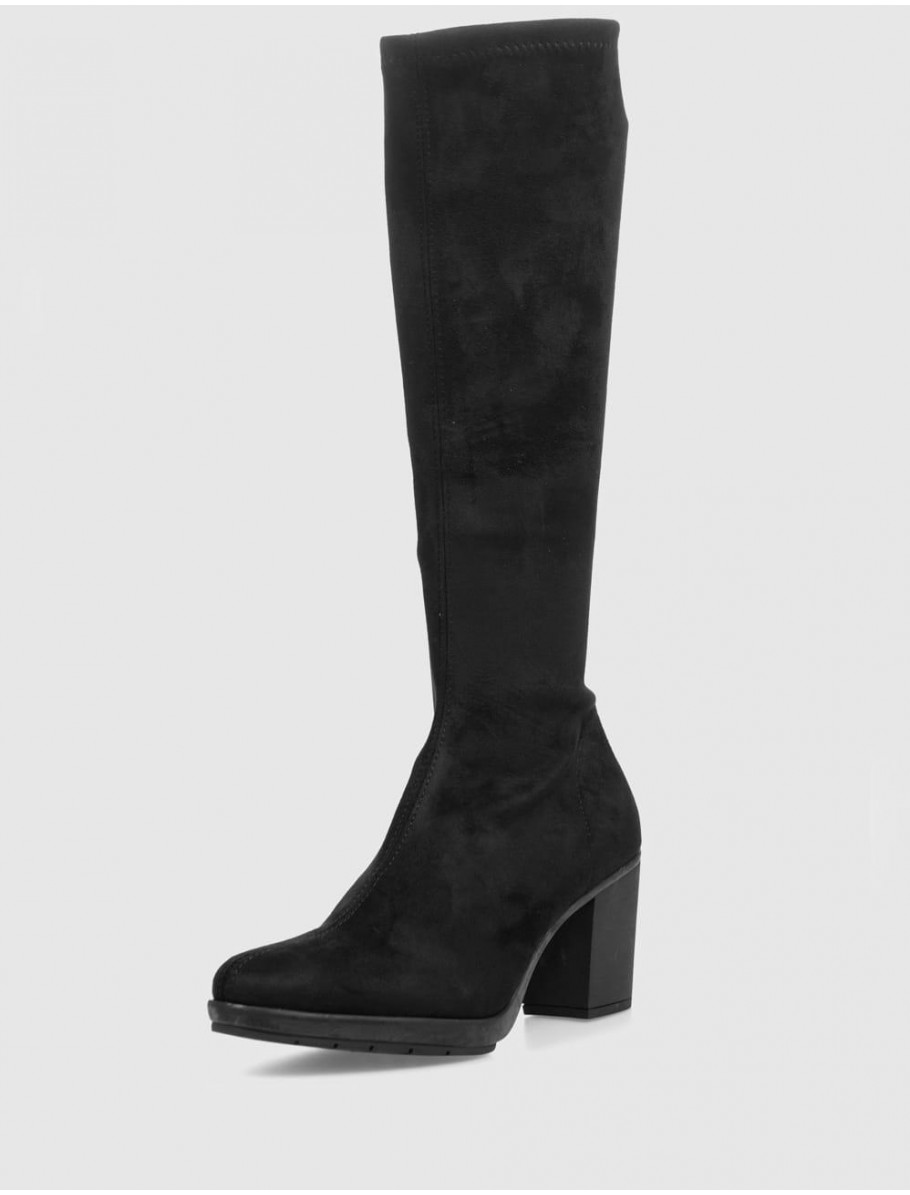 BOTA MISS ELASTIC CARO 77018 NEGRO