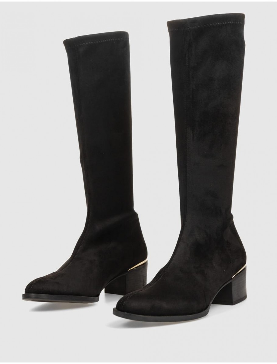 BOTA MISS ELASTIC ROSSI 77411 NEGRO