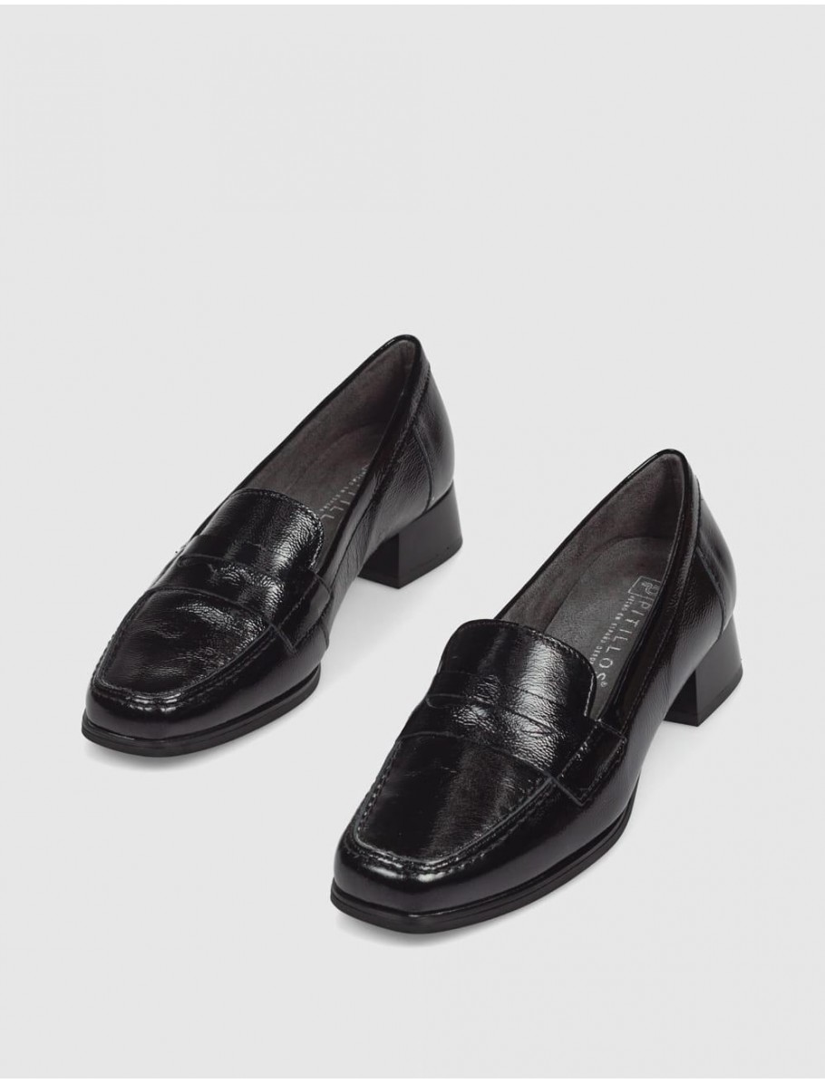 MOCASiN PITILLOS 10110 NEGRO
