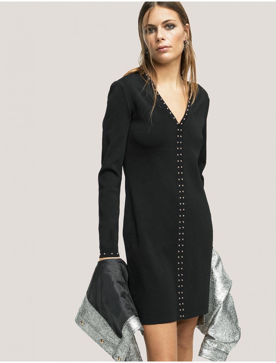 VESTIDO LOLA CASADEMUNT LF2416005 NEGRO