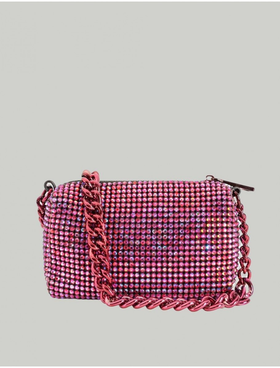 BOLSO KURT GEIGER PARTY POUCHETTE FUXIA