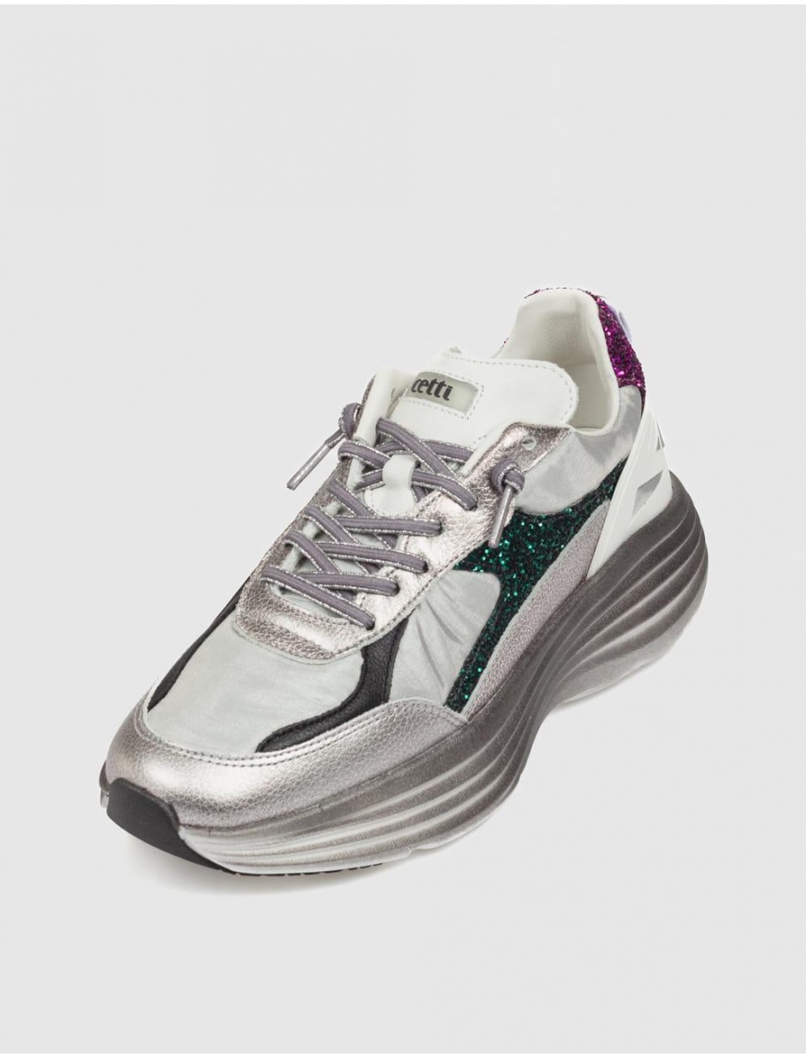 ZAPATILLA CETTI 1347 PLATA