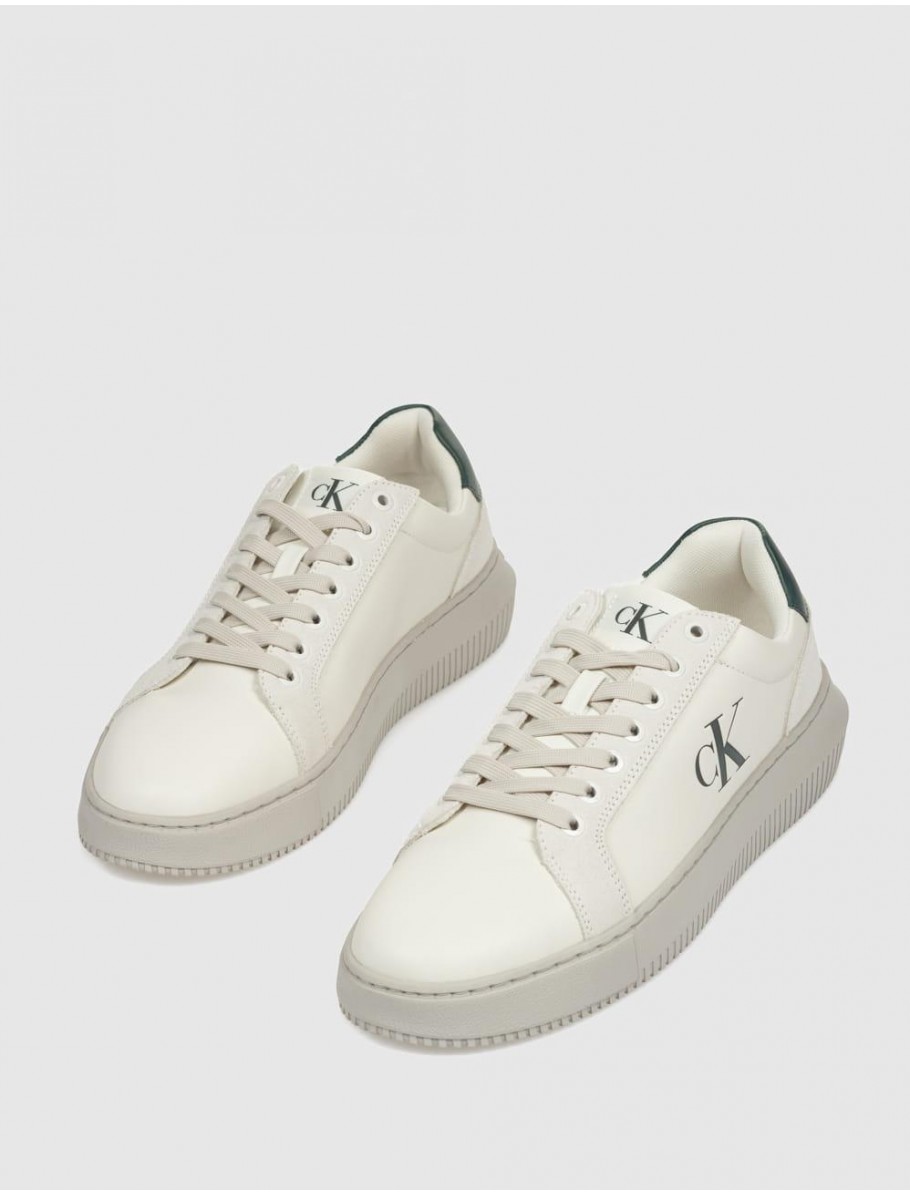 ZAPATILLA CALVIN KLEIN CHUNKY CUPSOLE AUTHENTIC BEIG