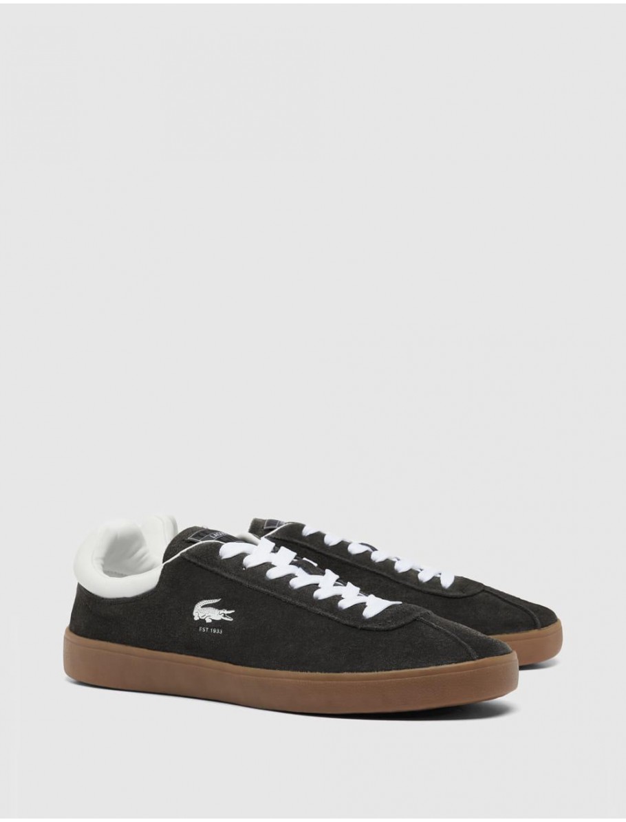 ZAPATILLA LACOSTE BASESHOT NEGRO