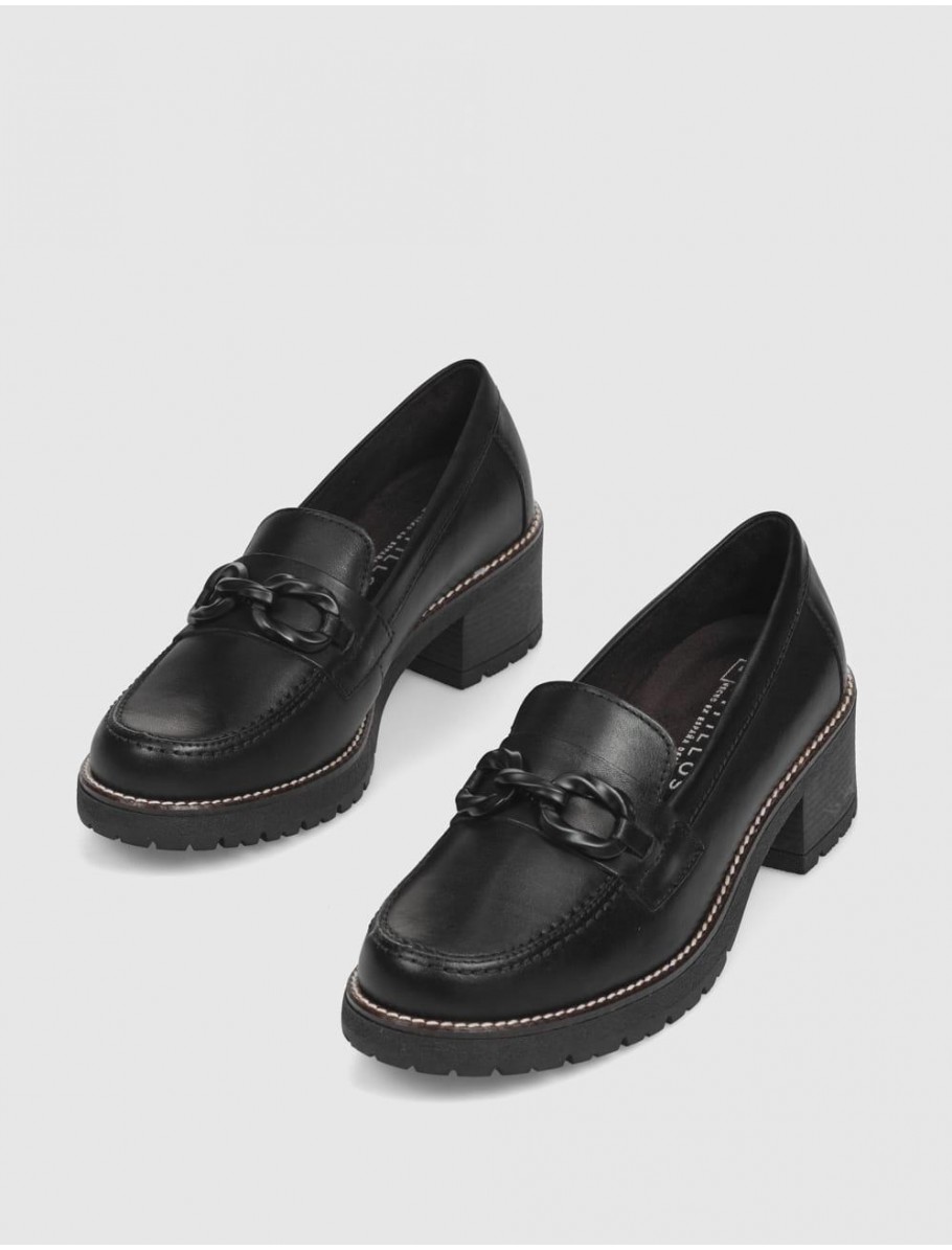 MOCASiN PITILLOS 20020 NEGRO