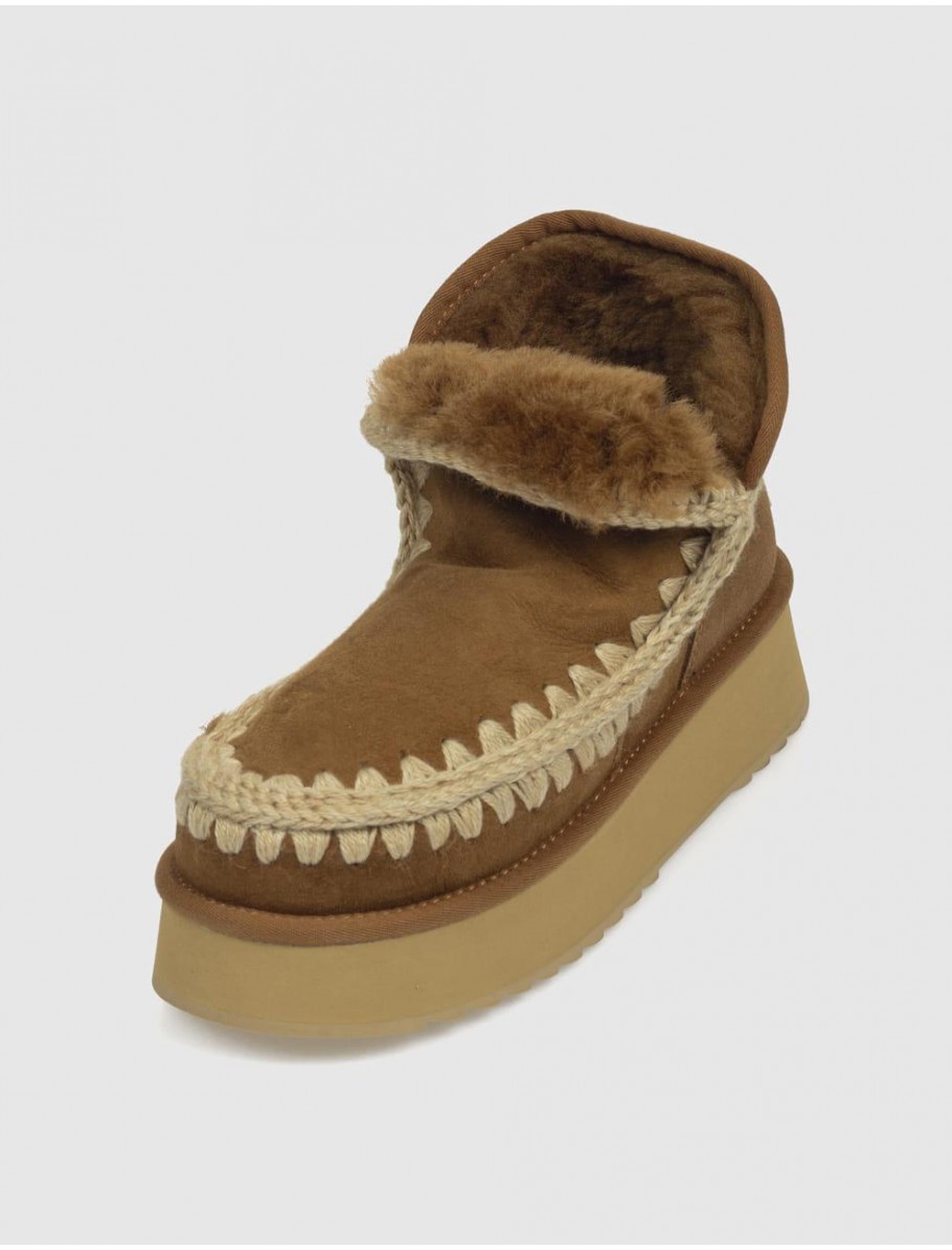 BOTiN MOU MINI ESKIMO PLATFORM CUERO