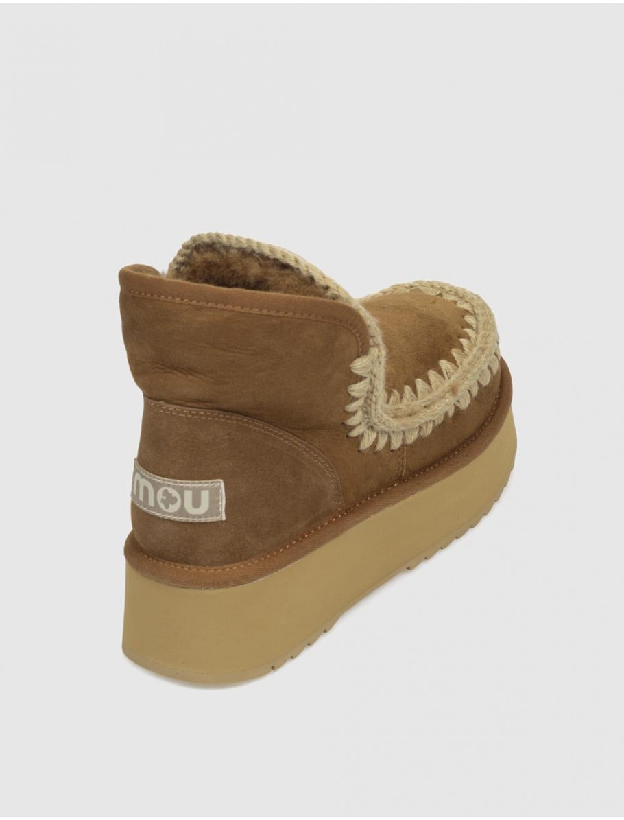 BOTiN MOU MINI ESKIMO PLATFORM CUERO