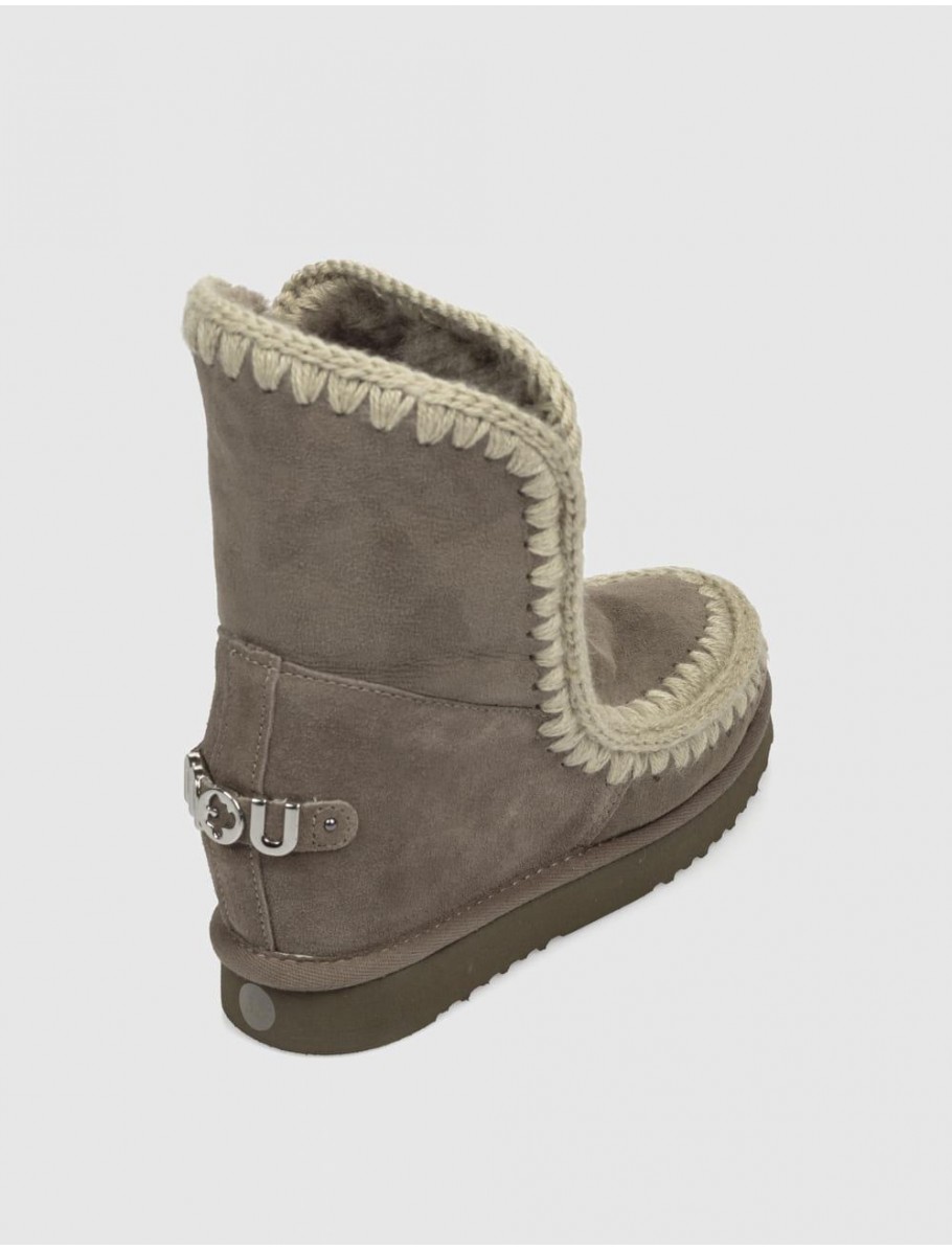 BOTiN MOU INNER WEDGE LOGO METAL GRIS