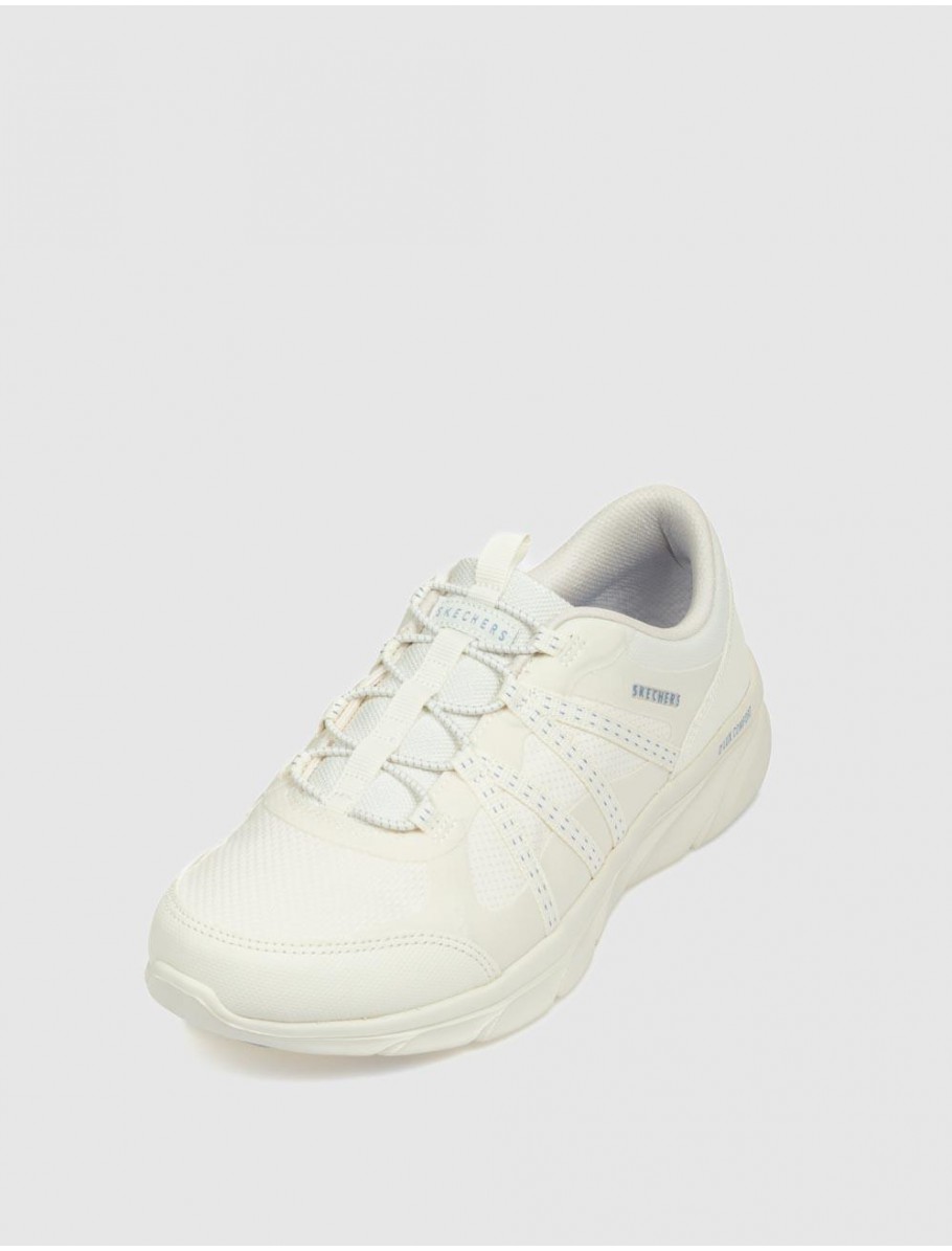 ZAPATILLA SKECHERS DLUX COMFORT BEIG