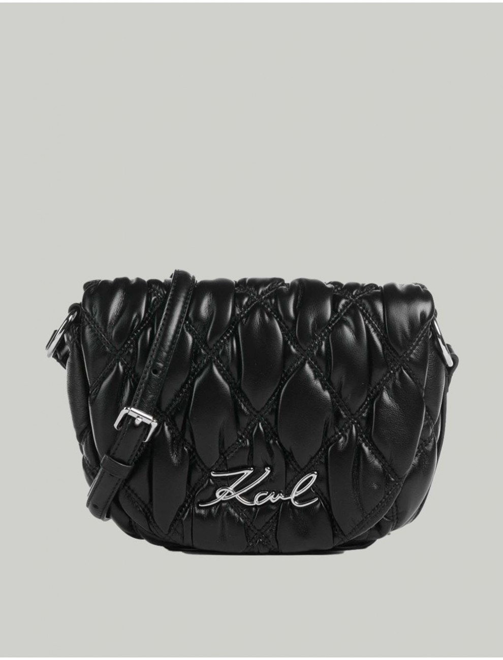 BOLSO KARL LAGERFED K SIGNATURE KUILT CB NEGRO