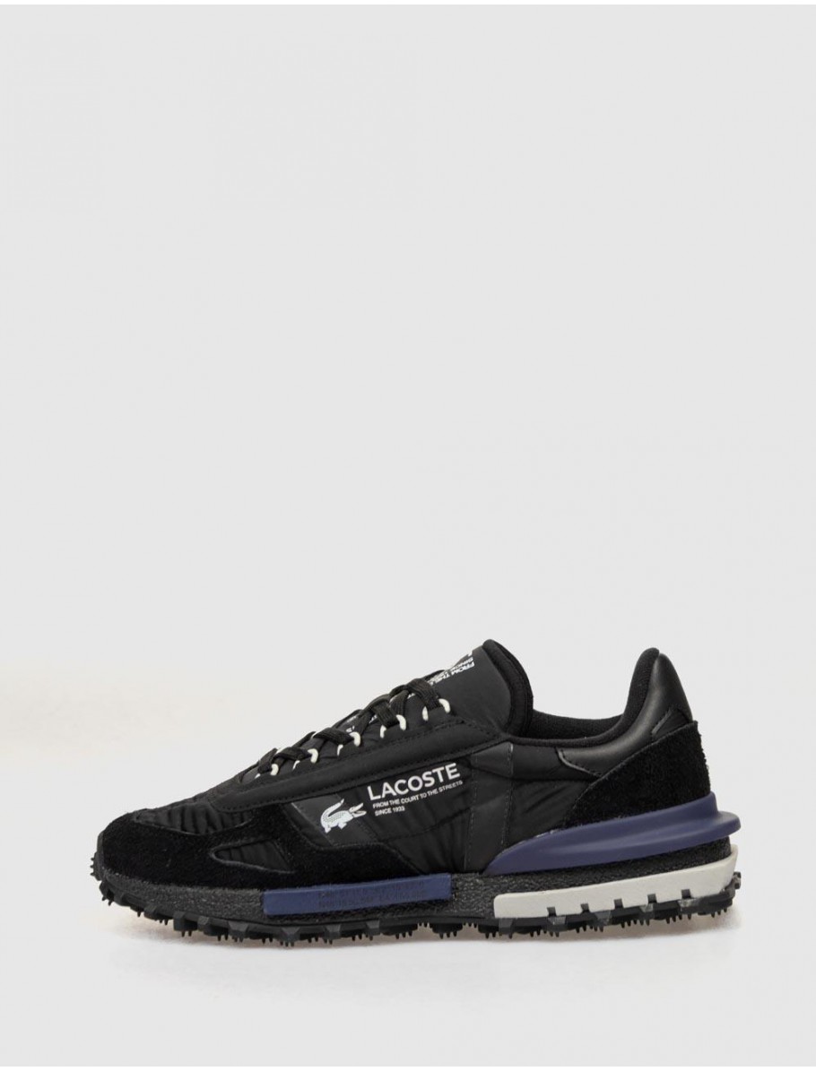 ZAPATILLA LACOSTE ELITE ACTIVE NEGRO