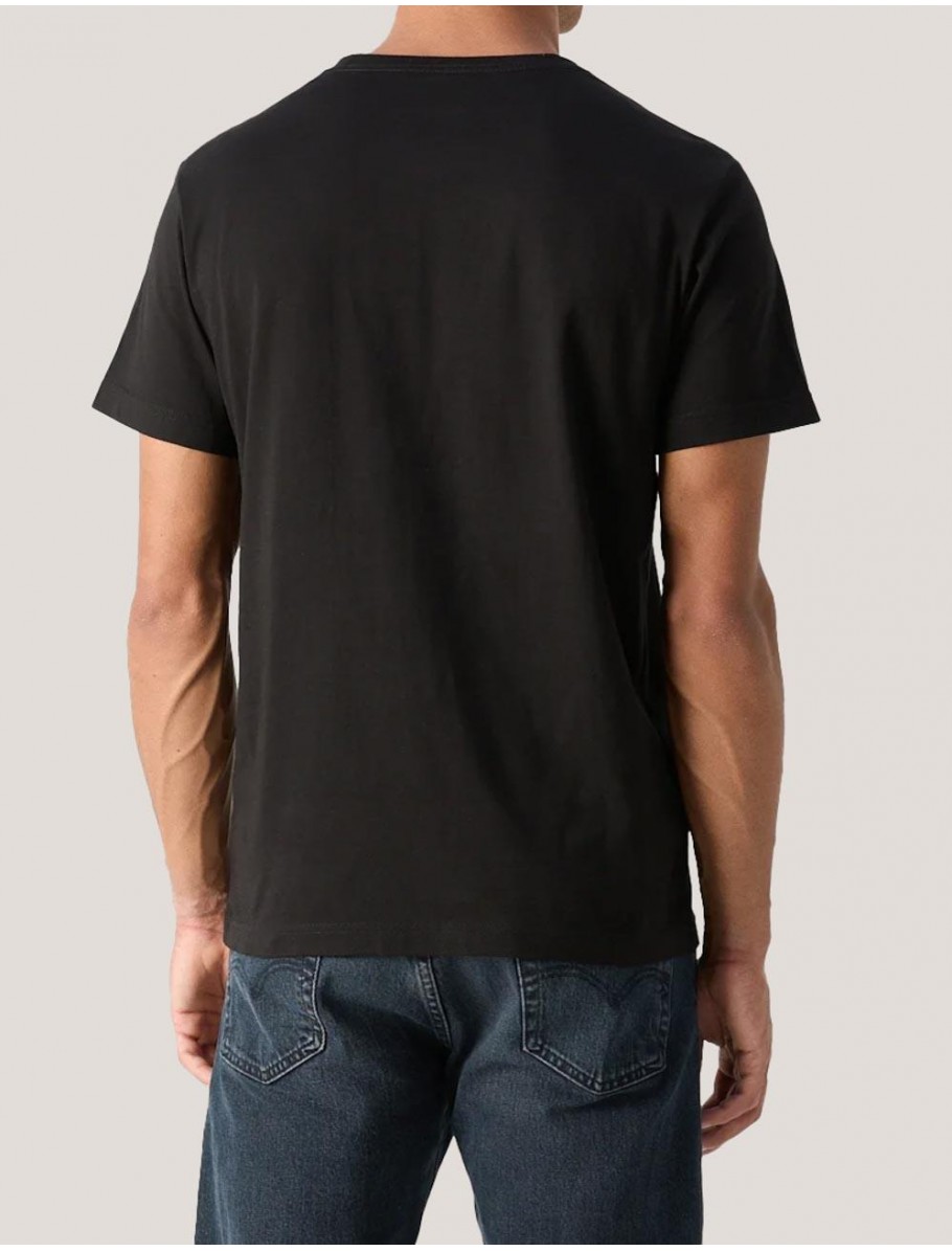 CAMISETA CALVIN KLEIN SMALL CK BOX TEE NEGRO