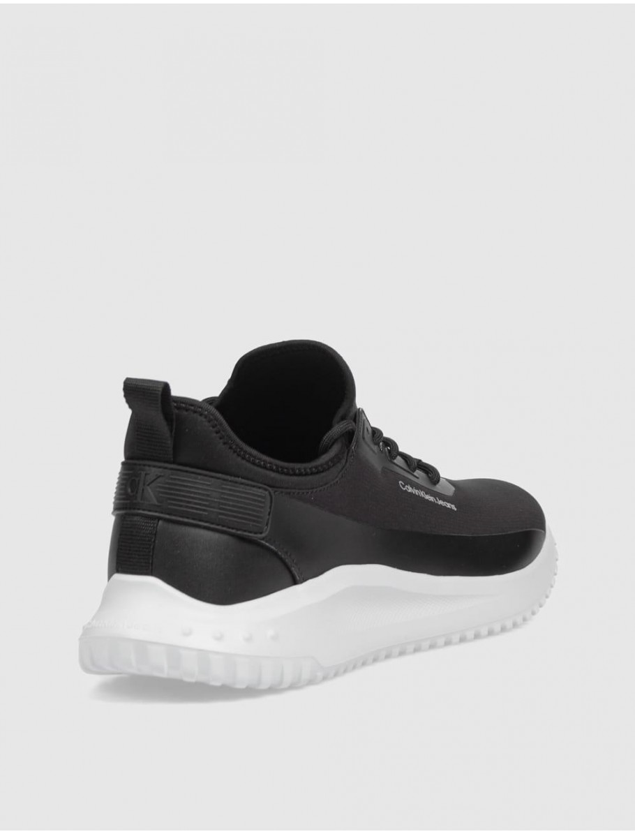 ZAPATILLA CALVIN KLEIN EVA RUNNER LOW INST HB NEGRO