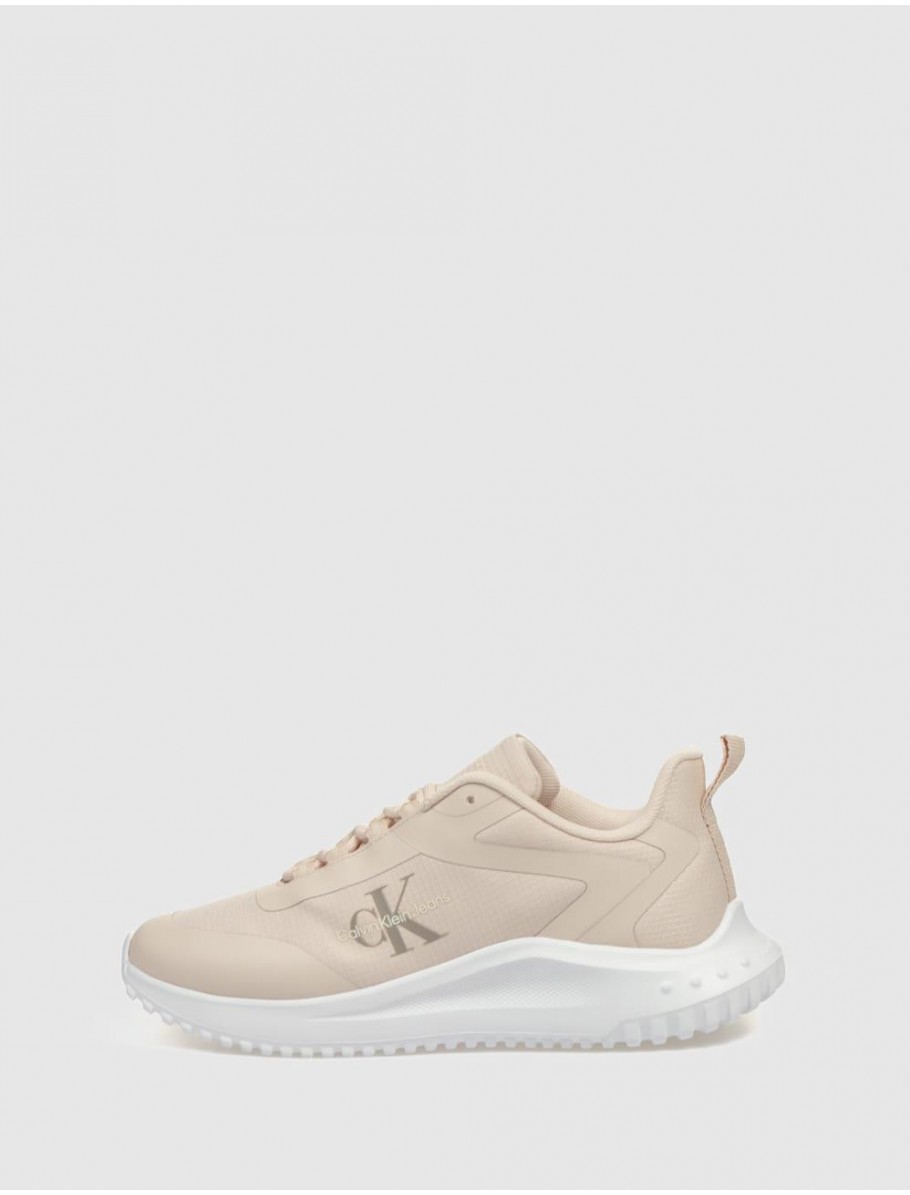 ZAPATILLA CALVIN KLEIN EVA RUNNER LOW LACE MIX ML WN ROSA