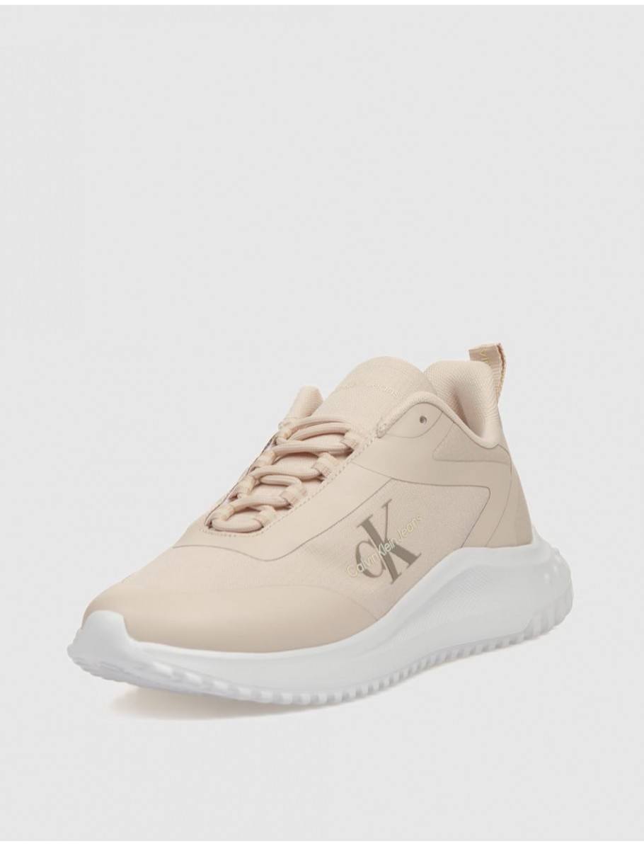 ZAPATILLA CALVIN KLEIN EVA RUNNER LOW LACE MIX ML WN ROSA
