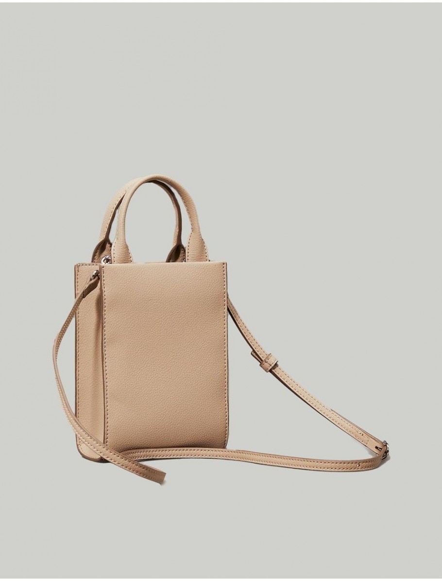 BOLSO CALVIN KLEIN MINIMAL MONOGRAM TOTE18 BEIG