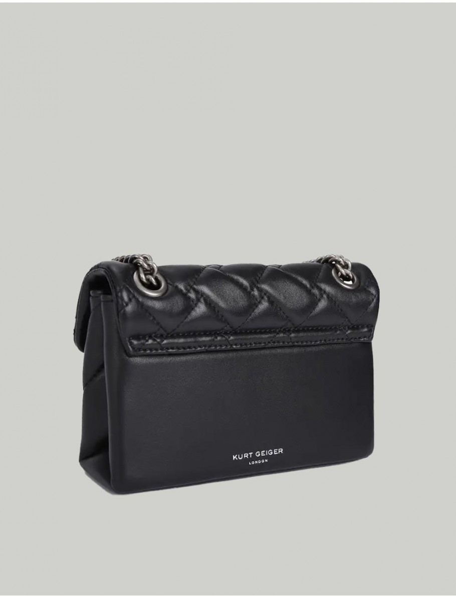 BOLSO KURT GEIGER MINI KENSINGTON X BAG NEGRO