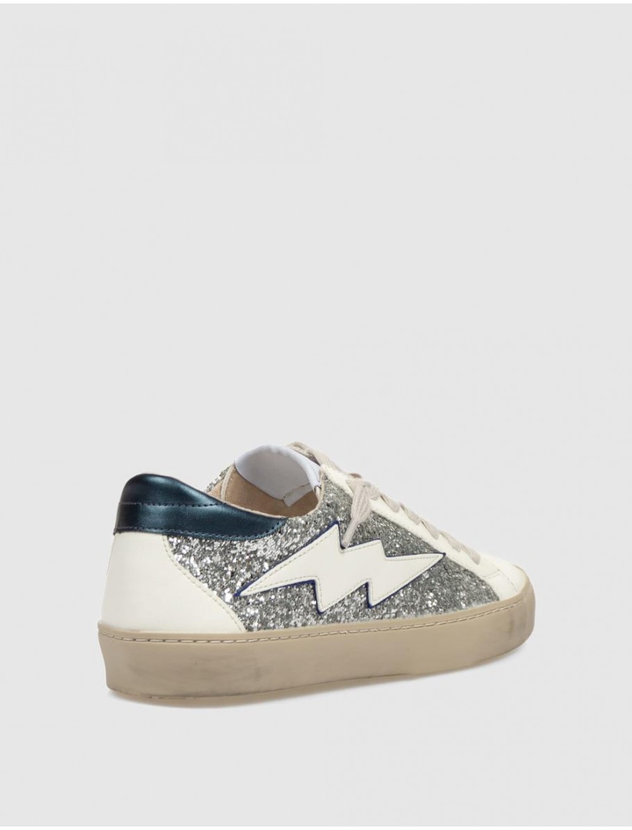ZAPATILLA OBVIO SHOES COCO PLATA