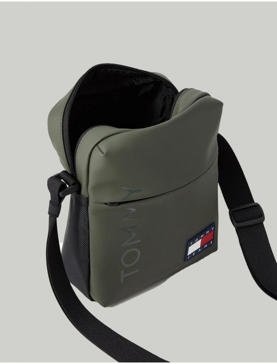 BANDOLERA TOMMY HILFIGER TJM DAILY REPORTER VERDE