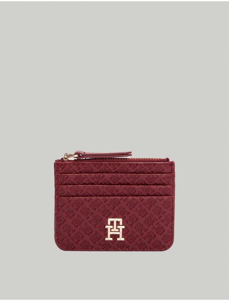 CARTERA TOMMY HILFIGER TH ETERNITY CC HOLDER MONO BURDEOS