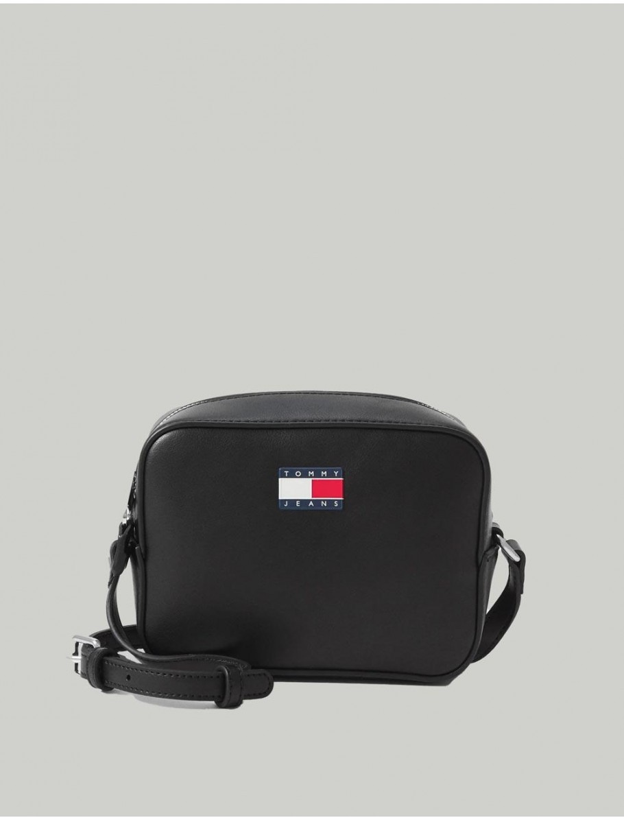 BOLSO BANDOLERA TOMMY HILFIGER TJW ESS MUST CAMERA BAG NEGRO