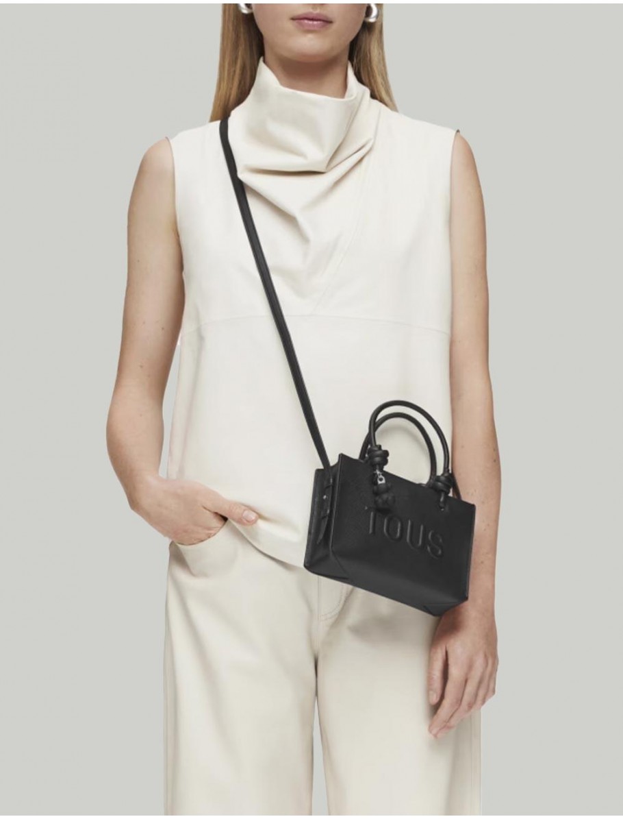 BOLSO TOUS LA RUE NEW MINI BOLSO HORIZ NEGRO