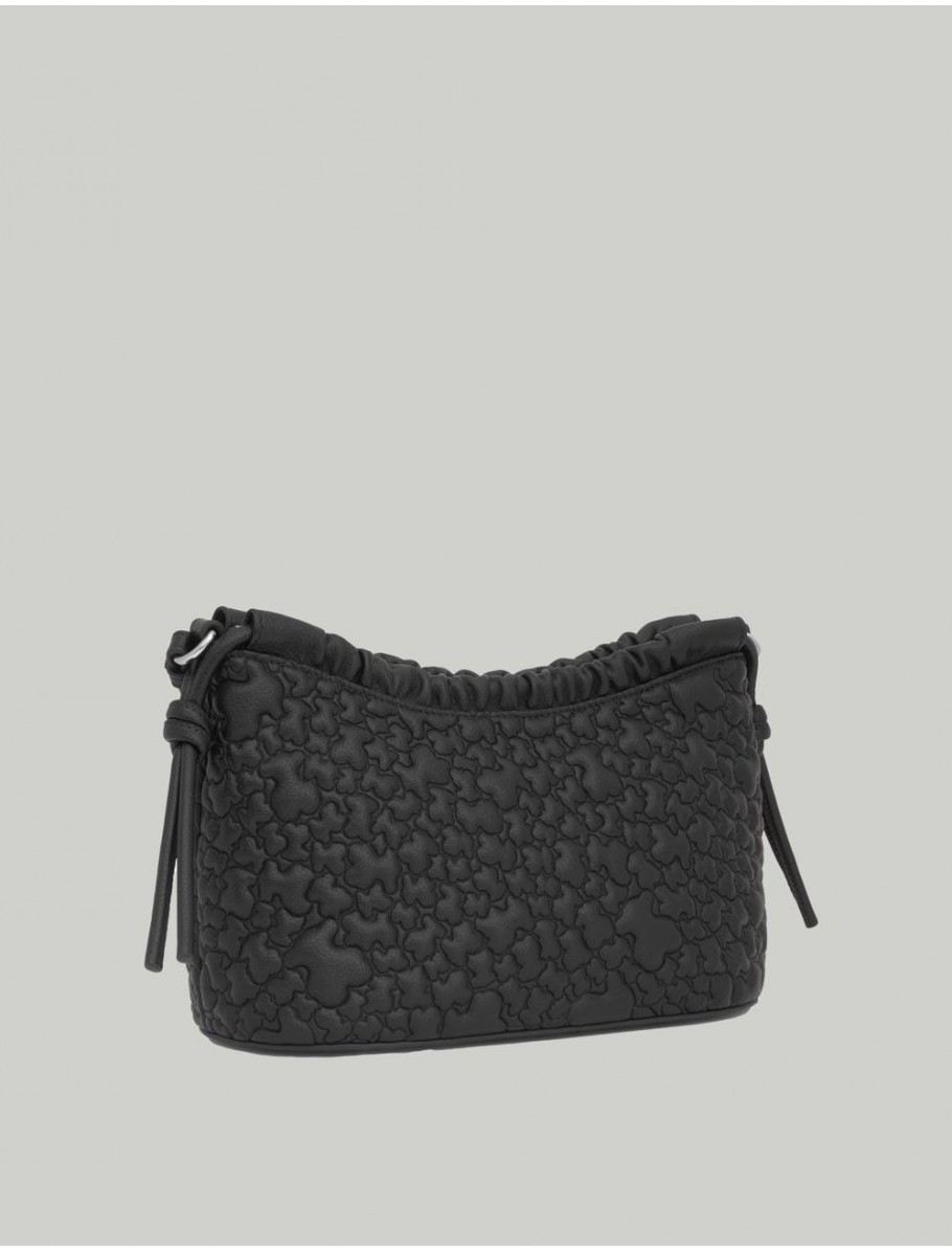 BOLSO TOUS TOUS PUFFY BEAR BANDOLERA M NEGRO